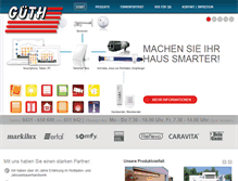Tablet Screenshot of gueth-molfsee.de